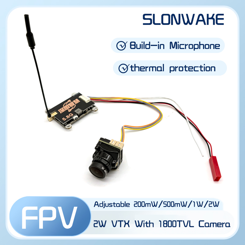 Fpv Drone Quadcopter - Nadajnik SLONWAKE 5.8G 56CH 2W VTX