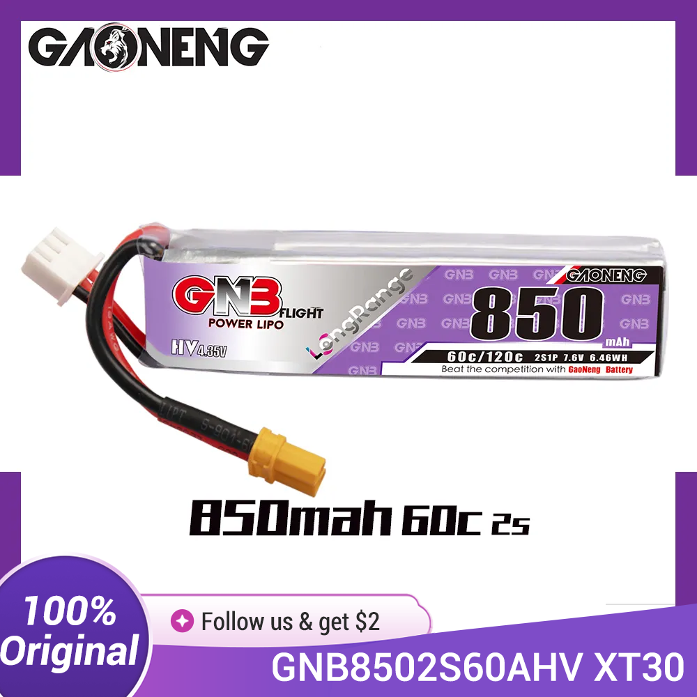 Akumulator LiPo GAONENG GNB 85 – Fpv Drone Kit recenzja i cena