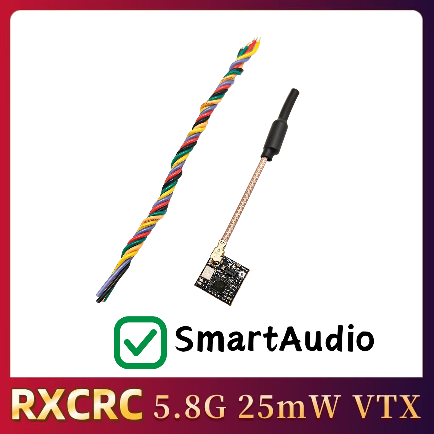 RXCRC 5.8GHz 48CH FPV 25mW Ana – Fpv Drone Receiver recenzja i cena